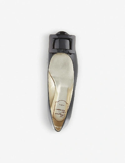 Gommette patent leather ballerina flats