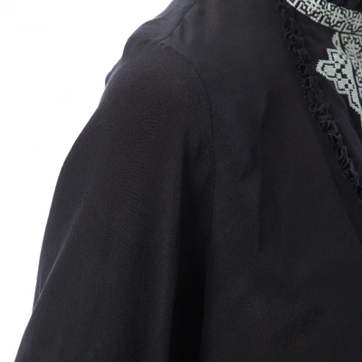 VILSHENKO Pre-owned Silk Blouse In Black