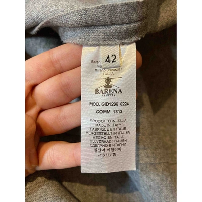 Pre-owned Barena Venezia Wool Blazer In Grey