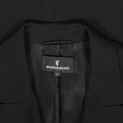 Pre-owned Wunderkind Wool Blazer In Black