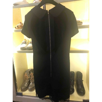 Pre-owned Francesco Scognamiglio Black Cotton Dress