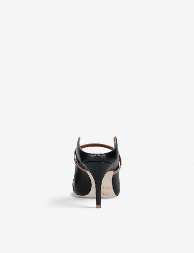 Shop Malone Souliers Maureen Leather Heeled Mules