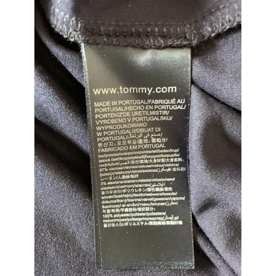Pre-owned Tommy Hilfiger Blue Viscose Top