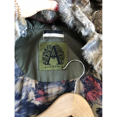 Pre-owned Alessandra Chamonix Khaki Cotton Coat