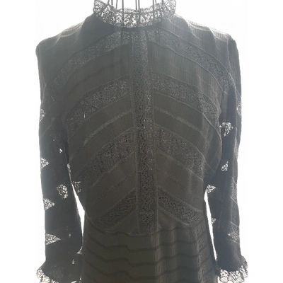 Pre-owned Sandro Black Dress