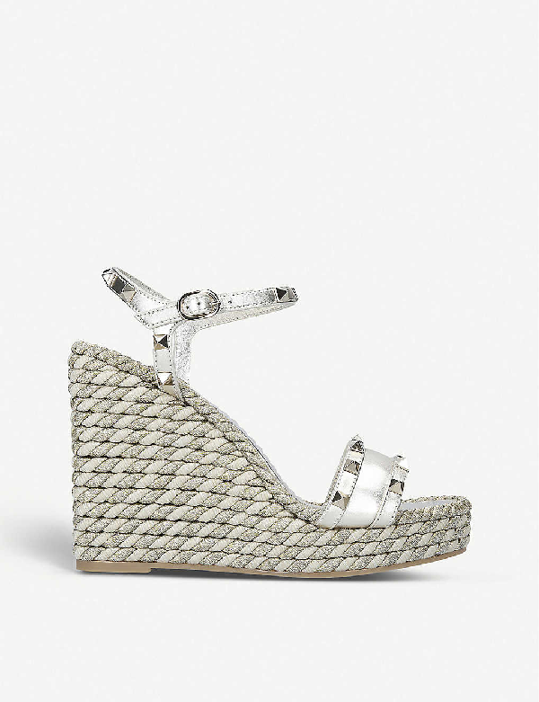valentino garavani wedge sandals