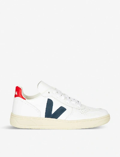 Shop Veja Womens White/oth Women's V10 Leather Trainers