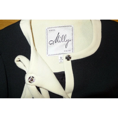 Pre-owned Milly Black Wool Jacket