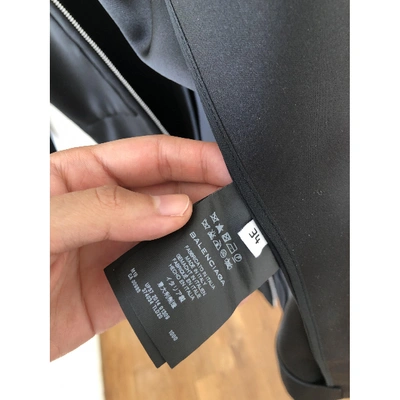 Pre-owned Balenciaga Coat In Black