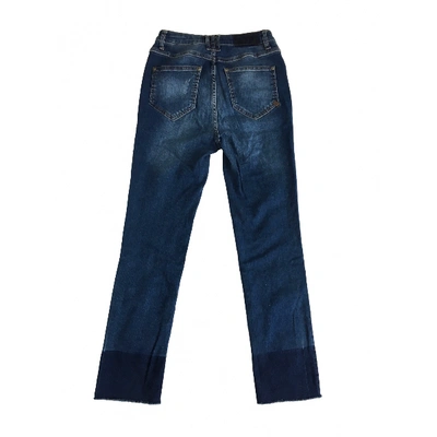 Pre-owned Anine Bing Blue Denim - Jeans Jeans