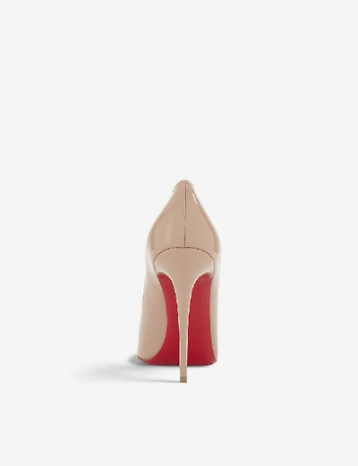 Christian Louboutin Women Kate 100 Patent Leather Decollete In Multi