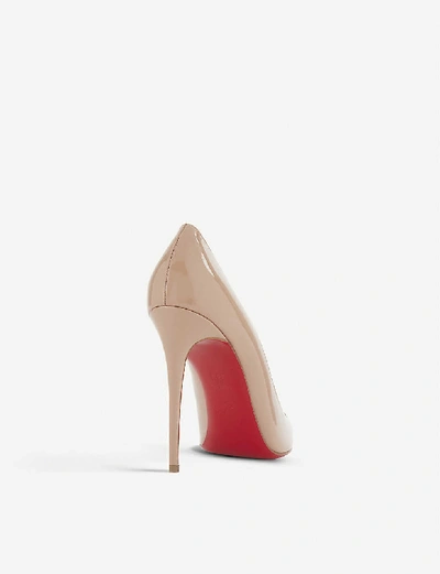 Christian Louboutin Women Kate 100 Patent Leather Decollete In Multi