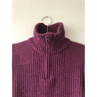 Pre-owned Helly Hansen Purple Wool Knitwear