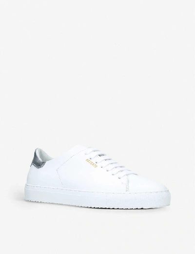 Shop Axel Arigato Clean 90 Leather Trainers In White