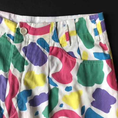 Pre-owned Moschino Multicolour Cotton Shorts