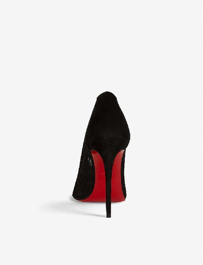 Shop Christian Louboutin Follies Lace 100 Rete/dent Comtesse/vv