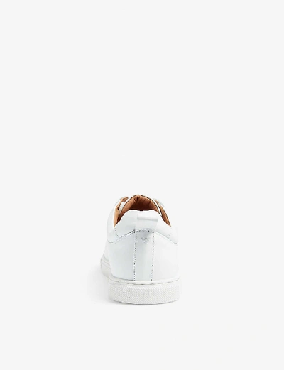 Shop Whistles Women's White Koki Leather Trainers