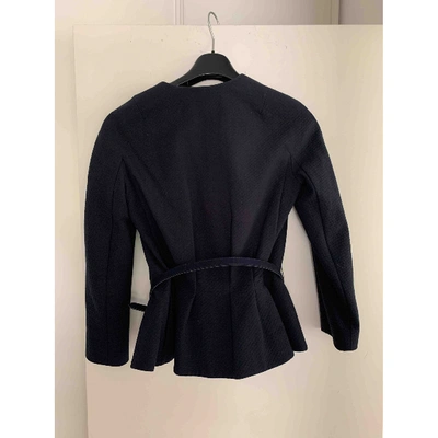 Pre-owned Dior Blue Cotton Jacket