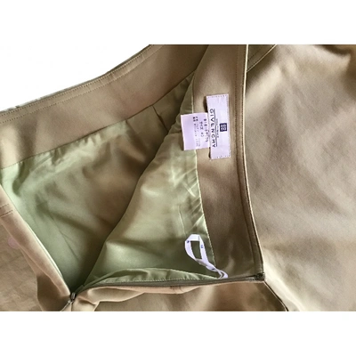 Pre-owned Givenchy Trousers In Green