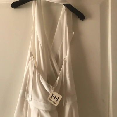 Pre-owned Haute Hippie Jumpsuit In White