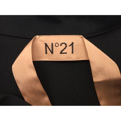 Pre-owned N°21 Leather Dress In Black