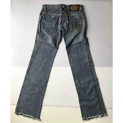 Pre-owned Dolce & Gabbana Straight Pants In Other