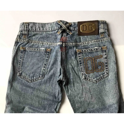 Pre-owned Dolce & Gabbana Straight Pants In Other