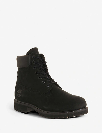 Shop Timberland Women's Black Nubuck 6" Nubuck Boots