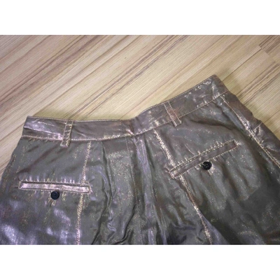 Pre-owned 3.1 Phillip Lim / フィリップ リム Metallic Synthetic Shorts
