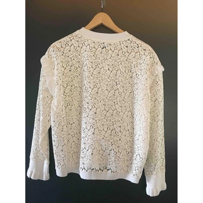 Pre-owned Pinko Beige Synthetic Knitwear