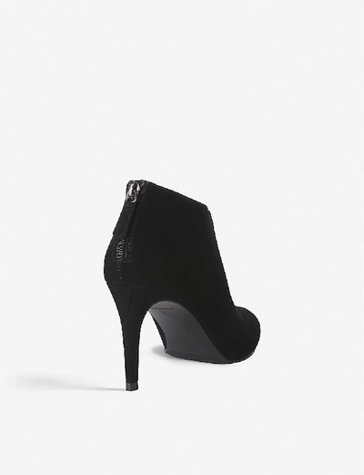 Shop Lk Bennett Womens Bla-black Emily Suede Ankle Boots