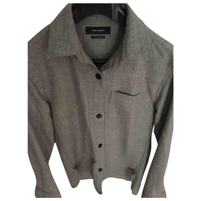 Pre-owned Isabel Marant Grey Wool  Top