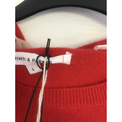 Pre-owned Chinti & Parker Red Wool Knitwear