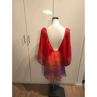 Pre-owned Jen's Pirate Booty Multicolour Silk Dress