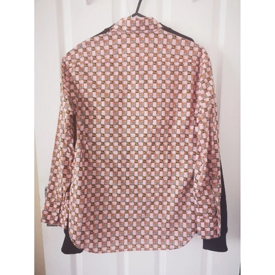 Pre-owned Burberry Pink Cotton  Top