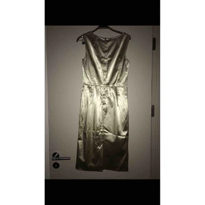 Pre-owned Dolce & Gabbana Dress In Silver
