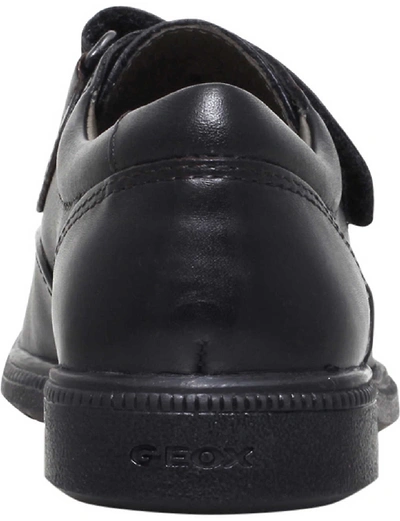 Geox Kids' Federico Leather School Shoes 7-8 Years In Black | ModeSens