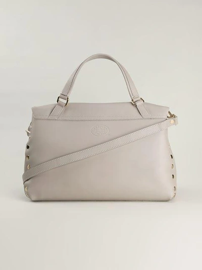 Shop Zanellato Postina Satchel In Grey