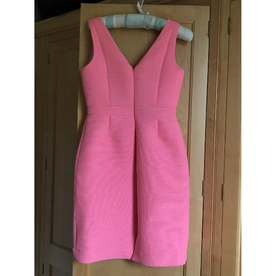 Pre-owned Jcrew Mid-length Dress In Pink