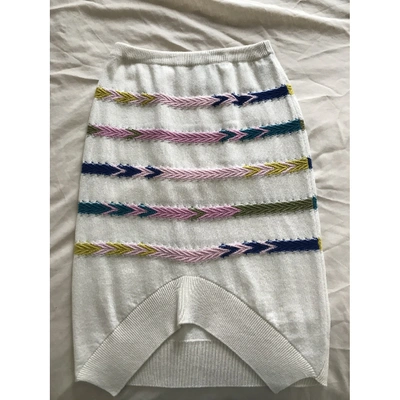 Pre-owned Barrie Multicolour Cashmere Skirt
