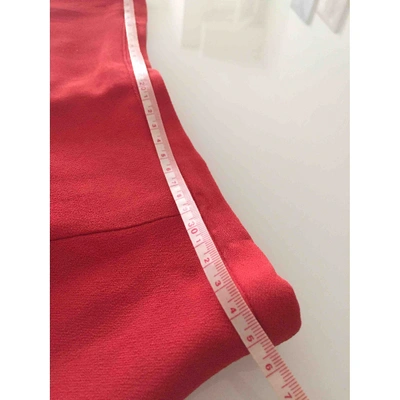 Pre-owned Valentino Mid-length Skirt In Red