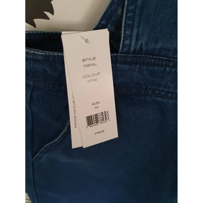 Pre-owned French Connection Blue Denim - Jeans Jumpsuit