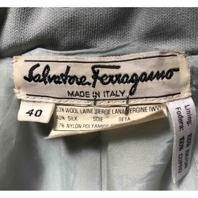 Pre-owned Ferragamo Wool Coat In Other