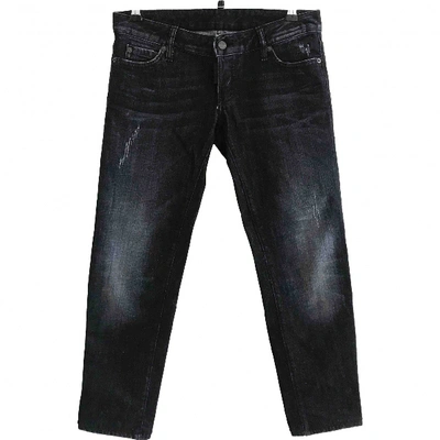 DSQUARED2 Pre-owned Slim Jeans In Black