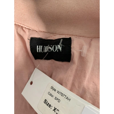 Pre-owned Hudson Pink Cotton Jacket