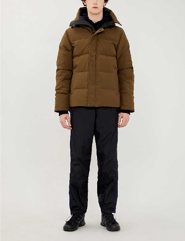 macmillan quilted shell hooded down parka