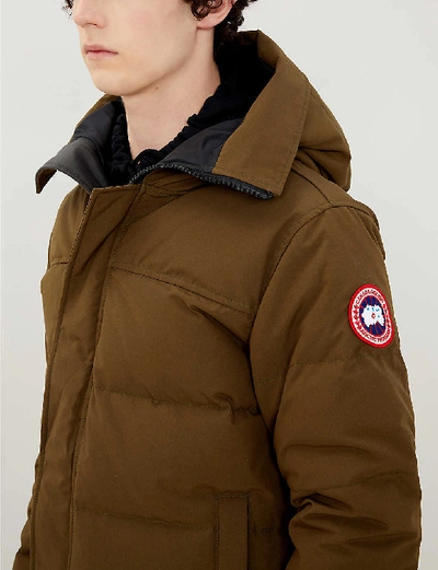 Shop Canada Goose Macmillan Quilted In Military Green