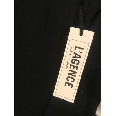 Pre-owned L Agence Black Dress