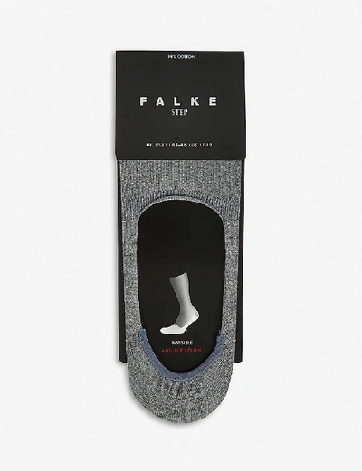 Shop Falke Invisible Step Sock In Grey