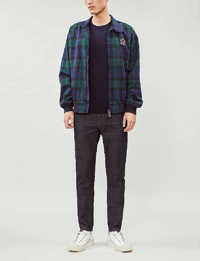 Polo Ralph Lauren Crewneck Cotton Jumper In Hunter Navy